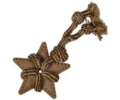 Vadigran Star žaislas šuniui su virve 20cm 2vnt
