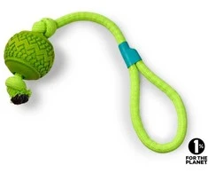 VADIGRAN TPR Ball+Cord kamuolys su virve 45cm (plūduriuoja)