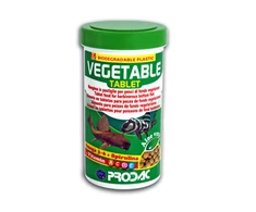 Prodac Vegetable Planšetė tabletės žolėdėms dugninėms žuvims 50ml 30g