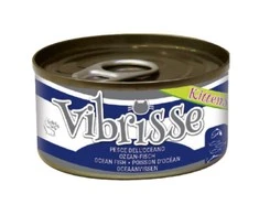 VIBRISSE kons. kačiukam su žuvimi 70g 12vnt