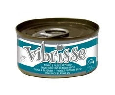 VIBRISSE kons. katėms tunas/melsvažuvė 70g 12vnt