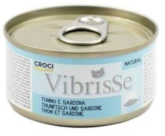 VIBRISSE konservai katėms tunas su sardine 70g 1vnt (24)