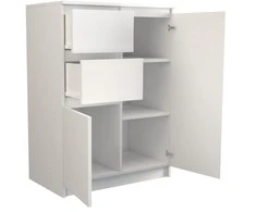 Top E Shop Komoda - Topeshop 2D2S Balta 6L