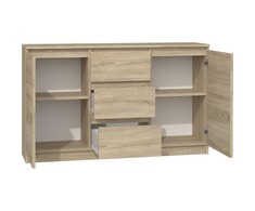 Top E Shop Baldų Komoda - Topeshop Dąb Sonoma
