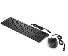 Hewlett Packard (HP) Klaviatūra - HP Pavilion 400 USB Juoda