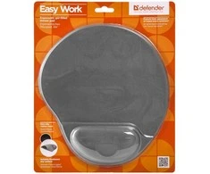 Kilimėlis DEFENDER Pelė pad Easy Work pilkas, lycra, 260х225х5 mm