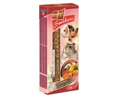 Vitapol Smakers skanėstas triušiams ir graužikams su vaisiais 90g (2 vnt)