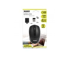 PORT DESIGNS Office Budget Retail Pelė 900508 Wireless, Juodas