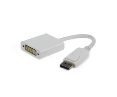 GEMBIRD A-DPM-DVIF-002-W Gembird Displayport kištukas (vyriškas) į DVI (24+5) kištuką (lizdas), baltas