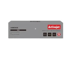 Rašalo Kasetė - Activejet A-OKI3410 Pakeitimas OKI 9002308 Juoda