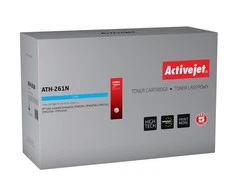 Activejet ATH-261N dažai (pakeitimas HP CE261A; Supreme; 11000 puslapių; žalsvai mėlyna)