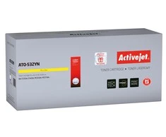 Toneris - Activejet ATO-532YN, suderinamas su OKI 46490401, 1500 puslapių, geltonas