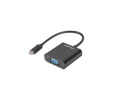 LANBERG AD-UC-VG-01 adapter USB TYPE-C M -VGA F 15cm Juodas