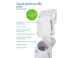 Virdulys 1,0L ADLER AD-1272