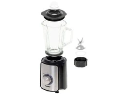 Mesko | Maišytuvas | MS 4080 | Tabletop | 600 W | Jar material Glass | Jar capacity 1.5 L | Ice crushing | Juodas/Sidabrinis
