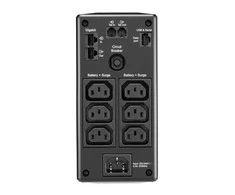 APC BACK UPS PRO BR 900VA, 6 OUTLETS, AVR, LCD SĄSAJA