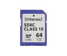 Atminties kortelė Tab Intenso SDXC 64 GB klasė 10 (3411490)