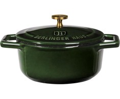 Berlinger Haus Emaliuotas ketaus puodas BerlingerHaus, 10x4,8cm | 0,31L | Emerald Collection BH-6501