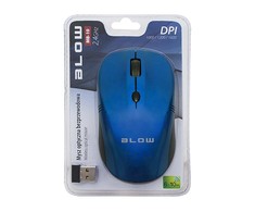 BLOW 84-004 BLOW Optinė Belaidė pelė MB-10 USB mėlynas