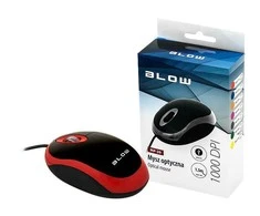 BLOW 84-011 BLOW Optinė pelė MP-20 USB red