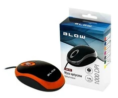 BLOW 84-013 BLOW Optinė pelė MP-20 USB oranžinis