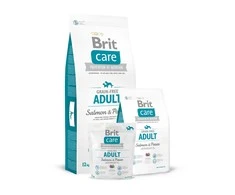 BRIT CARE Dog Adult su lašiša ir bulvėmis 1kg