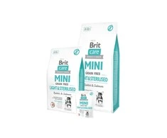 Brit Care Dog Mini lengvas ir sterilizuotas 2kg