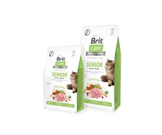 Brit Care Cat GF Senior Weight Control (šviežia vištiena) 7kg