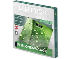 BS 003 Kūno svarstyklės BROCK BS 003 2xAAA baterijos (pridedamos) 30*30 cm