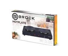 Kaitlentė Viryklė Brock EP 200 BK