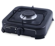 Brock Vieno degiklio dujinė viryklė GS2001BK Brock juoda