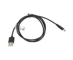 LANBERG CA-USBO-10CC-0010-BK kabelis USB 2.0 Type-C M -AM 1m juodas