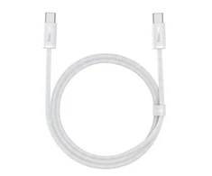 Baseus Dynamic USB-C - USB-C kabelis 100W 1m - Baltas