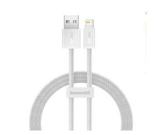 „Baseus Base Dynamic USB - Lightning“ laidas 2.4A 1m - Baltas