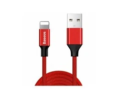 Kabelis Baseus Lightning iPhone CALYW-09 Raudona