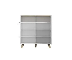 Cama Meble Svetainės Baldų Komplektas - Cama ROCO 2 Juodas/Baltas