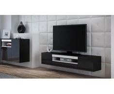 TV staliukas Cama Meble Televizorius - Cama R Viva CZ/CZ+BI Stovas Garso ir Vaizdo Aparatūrai 1 Stalčius