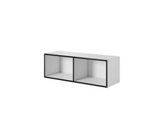 Cama Meble Saugojimo Spinta - Roco RO2 112/37/37 Balta/Juoda