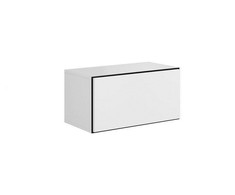Cama Meble Saugojimo Spinta - Roco Ro3 75/37/39, Balta/Juoda/Balta