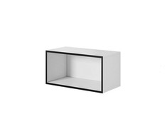 Cama Meble Saugojimo Spinta - Roco Ro4 75/37/37, Balta/Juoda