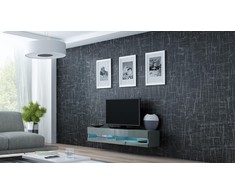 TV staliukas Cama Meble Televizorius - Cama RTVVIGO140N S/S TV Stovas / Baldas Garso Ir Vaizdo Aparatūrai 2 Spintos