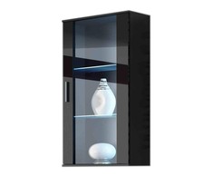 Cama Meble Svetainės Sekcija - Cama SOHO Juoda Blizgi