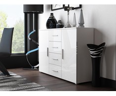Cama Meble Šoninė Spintelė - Cama Uni Balta