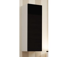 Cama spintelė VIGO '90', 90/35/32 (spalva: balta/blizgi juoda)
