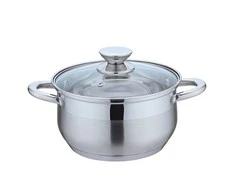 Maestro Puodas plieno su dangteliu na indukcję gaz 24cm 6.4L MAESTRO MR-3515-24