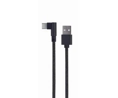 Gembird | Kampinis USB Type-C įkrovimo ir duomenų kabelis | CC-USB2-AMCML-0,2M