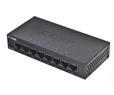 Šakotuvas D-LINK 8-Port Layer2 Gigabit šviesos jungiklis be IGMP
