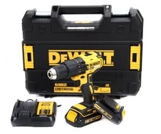 Smūginis suktuvas-gręžtuvas DeWalt DCD778D2T-QW; 18 V; 2x2,0 Ah akum.