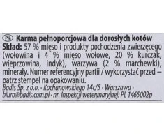 Animoda ANIMONDA Vom feinsten schlemmerkern kačių konservuotas pašaras su vištiena, jautiena ir morkomis 100 g