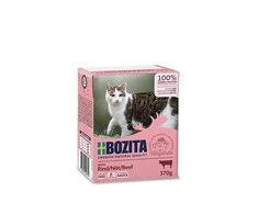Kačių Maistas - BOZITA Jautiena Padaže Drėgnas Maistas Katėms 370g Be Grūdų